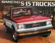 1983 GMC S15 Pickup Truck Sierra Gypsy & 4WD Canadian English Text Sale Brochure