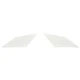 OER EM68110 1969 Camaro White BedFits Ford Ribbed Inner Sail Pnls