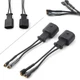 Car Horn Speaker Adapter Wiring Harness Socket Connector for BMW 1 3 5 7 Series