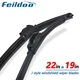 Feildoo 22'' 19'' Fit For TOYOTA RAV4 2001-2005 Quality Wiper Blades (Set of 2)