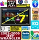 03-06 JEEP WRANGLER APPLE CARPLAY ANDROID AUTO BLUETOOTH TOUCHSCREEN PACKAGE