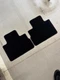 NEW OEM 2020-2021 NISSAN SENTRA CARPET REAR FLOOR MATS (BLACK) SET OF 2 LOOK!