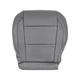 2005 - 2015 For Nissan Armada Titan Driver Side Bottom Leather Seat Cover Gray