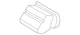 Genuine Mitsubishi Air Outlet 8030A166XA