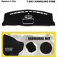 Non-slip Dash Mat for 2021 2022 23 24 2025 Ford F150 Dashboard Pad Cover Carpet