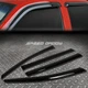 FOR 06-10 MAZDA 5 PREMACY SMOKE TINT WINDOW VISOR SHADE/SUN WIND/RAIN DEFLECTOR