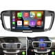 For Honda Accord 2013-2017 Apple Carplay Car Stereo Radio Android 15 GPS 2G+64GB
