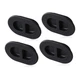 4Pieces Rubber Oval Floor Pan Drain Plug for Jeep 2014-2022 Wrangler