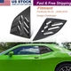 Louvers ABS Window Visor Cover Sun Rain Shade Vent for 2008-2019 Dodge Challenge