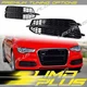 Pair For 12-15 Audi A6 Sline C7 S6 Black Front Bumper Fog Light Grille Cover