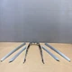 08-17 AUDI A5 S5 COUPE DASHBOARD DOOR PANEL INTERIOR BRUSHED ALUMINIUM TRIM SET