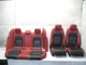 16-20 JAGUAR X260 XF S XFS RED LEATHER SEAT FRONT REAR LEFT RIGHT SET OEM 112023