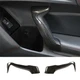 Carbon Fiber Inner Door Handle Trim For T@yota 86 Subaru BRZ 12-20ABS Scion FR-S
