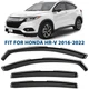 Side Window Deflectors Rain Guards for 2016-2022 Honda HR-V