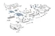 Genuine Mercedes-Benz Cover Substructure 167-680-42-01