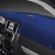 For GMC P25/P2500 Van 71-73 Dash Designs Plush Velour Dark Blue Dash Cover