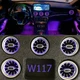 5PCS Air Vents LED Ambient Light 12 Colors Set For Mercedes-Benz W117 CLA-Class