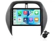 2+64GB Carplay Android 14 Car Stereo Radio For Toyota RAV4 2003-2006 GPS Navi