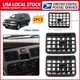 2X Black A/C Air Heater Dash Bezel Vents New for 1996-2002 Toyota 4Runner/Tacoma