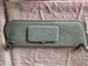 1987 - 97 FORD OBS F150 F250 F350 BRONCO  SUN VISOR + CLIP - light grey cloth