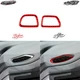 Red Carbon Fiber Side Air Vent Outlet Cover For Honda Ridgeline Passport Pilot