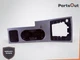 16-19 Volkswagen Passat SE Center Console Shifter Bezel Trim Panel w/ Cup Holder