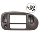 Fit For 97-03 Ford F-150 Expedition Center Dash Radio Bezel W/ Vents Brown