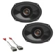 1996-2000 Honda Civic Infinity Rear Deck Speaker Replacement Package