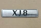 04 05 06 07 08 09 JAGUAR XJ8 REAR GATE EMBLEM BADGE SCRIPT USED OEM 