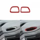 Red Carbon Fiber Side Air Vent Outlet Cover For Honda Ridgeline Passport Pilot