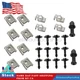 26Pcs Engine Under Cover Splash Guard Clips Screw Kit Fit Audi (A4 / A5 / Q5)