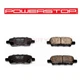 PowerStop Rear Disc Brake Pad Set for 2011-2017 Nissan Leaf - Braking ji