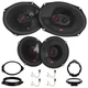 JBL Stage3 9637F 6x9 & 3627F Speakers + Metra Adapters for GM Trucks