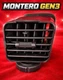 2001-2006 MITSUBISHI MONTERO LEFT AC DRIVER VENT ONLY OEM