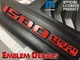 RAM REBEL or Sport Hood "1500 HEMI 5.7L" Emblems Overlay Decal 19 20 21 22 23 24