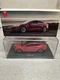 RED TESLA 3 DIECAST 1:43 SCALE MODEL NEW IN BOX OFFICIAL COLLECTIBLE CAR MERCH 