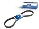 Banded v-belts DT Spare Parts 3.34206, L: 1225 mm, W: 13 mm, AVX13X1225, 2 belts