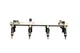 03-19 Maserati Quattroporte Left Side Fuel Injection Rail Line W/ Injectors Oem