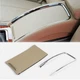 Beige Center Console Roller Blind Cover+Plating Trim For Buick LaCrosse 2010-13