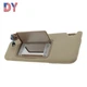 Beige Driver Side Sun-Visor Assembly Left for 13-17 Honda Accord 83280T2FA52ZA