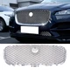 Fit For Jaguar F-PACE 2017-2021 Chrome ABS Front Bumper Center Hood Grill Mesh