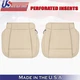 2017 For Ford F150 Lariat Driver Passenger Bottom Perf Leather Seat Covers Tan