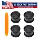 4 Black Dashboard AC Heater Air Vent HVAC Vent Duct fit for FORD F150 2004~2008