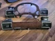 2004-2009 AUDI A8 CENTER DASH SPEEDOMETER AIR VENT BEZEL TRIM PANEL SET OEM #64E
