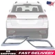 Driver & Passenger Bumper Cover Exhaust Pipe Hole Trims For VW Atlas 2021-2025