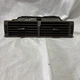 03-08 Audi A4 S4 B6 B7 8E Dash Center Air Vent Grill Brown