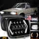 130W 7x6" 5x7 LED Headlight Halo Bulb For Mazda Pickup B2000 B2200 B2600 1986-93