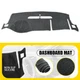 Gray Dashboard Dash Cover Carpet For Chevy GMC Silverado Sierra 1500/2500 07-13