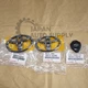 GENUINE TOYOTA SCION 2013-2016 FR-S FT86 GT86 FRONT & REAR EMBLEMS W/KEY COVER