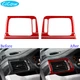 6Pcs Side Air Vent Outlet For Honda Ridgeline Passport Pilot Red Carbon Fiber